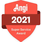 Angi Super Service Award badge