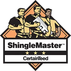 CertainTeed SELECT ShingleMaster certification badge